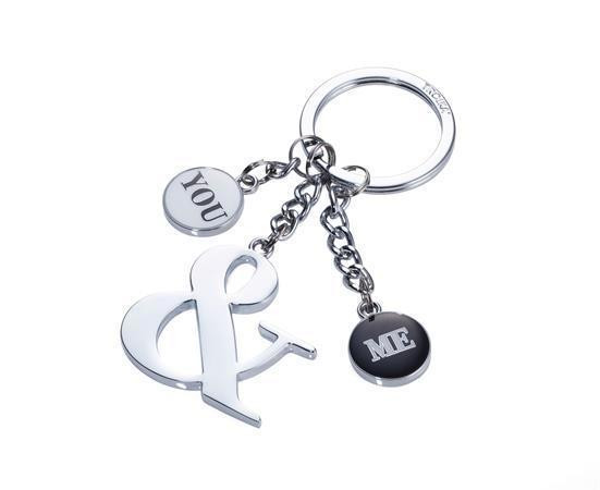 Klíčenka "YOU&ME", se 3 přívěsky, TROIKA