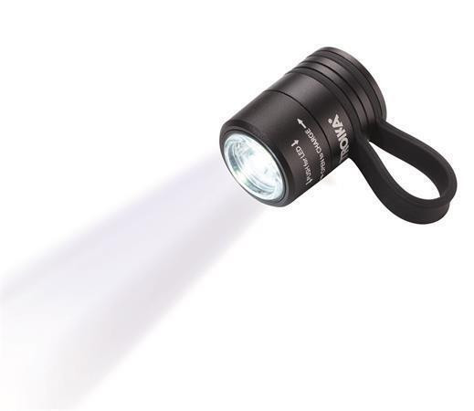 Svítilna, černá, magnetický klip, 3 světelné funkce, TROIKA