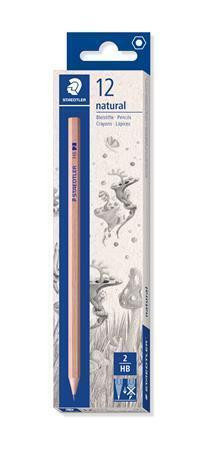 Grafitová tužka "Noris natural 130 60N", 12 ks, HB, šestihranná, sada, STAEDTLER 130 60N-2