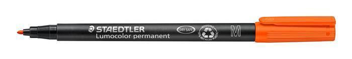 Permanentní popisovač "Lumocolor 317 M", oranžová, 1 mm, OHP, STAEDTLER