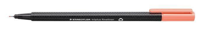 Liner "Triplus 334", lososová, 0,3mm, STAEDTLER