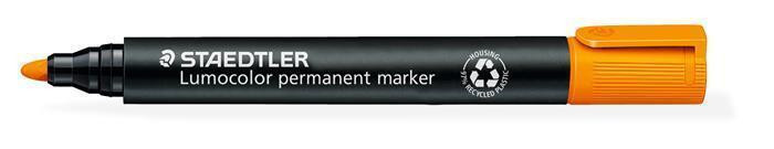 Permanentní popisovač "Lumocolor 352", oranžová, 2 mm, kuželový hrot, STAEDTLER
