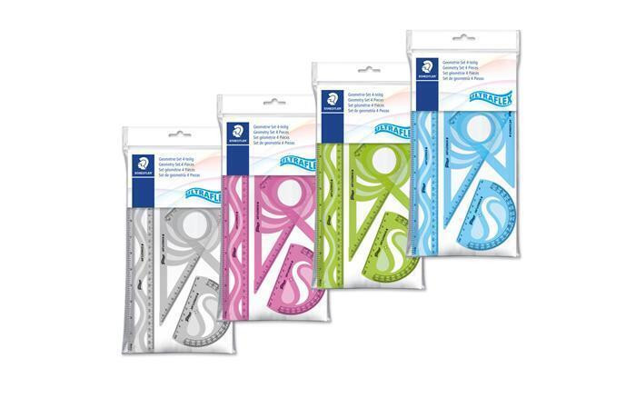 Sada pravítek "Ultraflex", mix barev, pružná, 4 ks, STAEDTLER