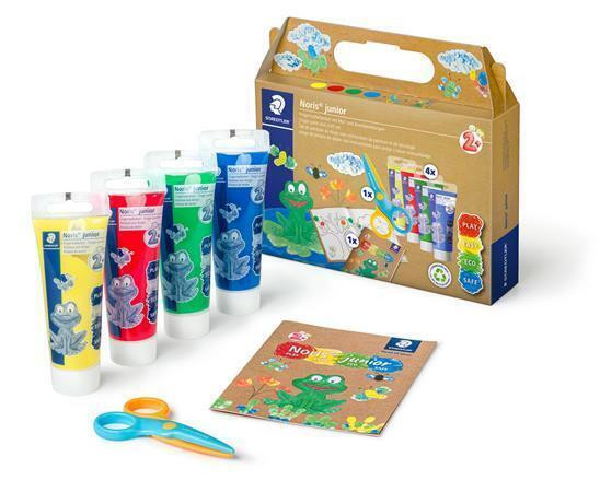 Kreativní sada "Noris® Junior", prstové barvy, STAEDTLER 61 C2
