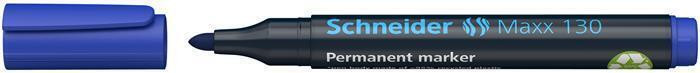 Permanentní popisovač "Maxx 130", modrá, 1-3mm, kuželový hrot, SCHNEIDER