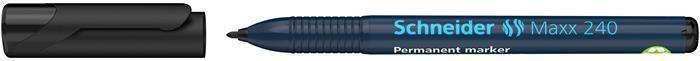 Permanentní popisovač "Maxx 240", černá, 1-2mm, kuželový hrot, SCHNEIDER