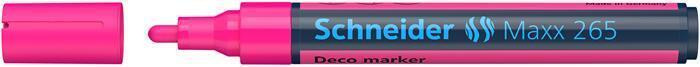 Křídový popisovač "Maxx 265", růžová, 2-3mm, tekutý, SCHNEIDER