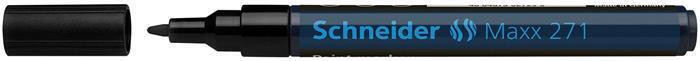 Permanentní lakový popisovač "Maxx 271", černá, 1-2mm, SCHNEIDER