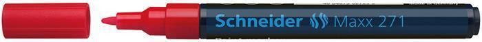 Permanentní lakový popisovač "Maxx 271", červená, 1-2mm, SCHNEIDER