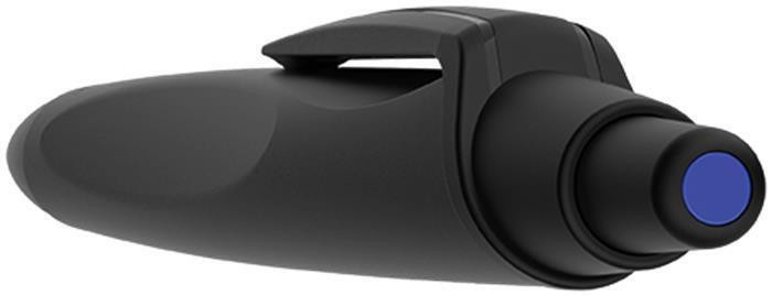 Kuličkové pero "Reco M", 0,5 mm, černá, modrý ink., SCHNEIDER