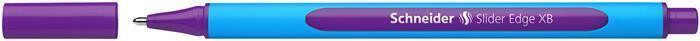 Kuličkové pero "Slider Edge XB", fialová, 0,7mm, s uzávěrem, SCHNEIDER