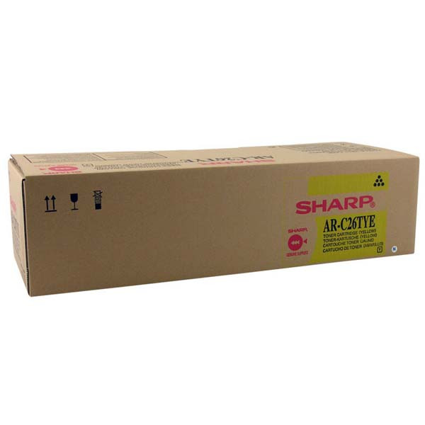 Sharp originální toner AR-C26TYE, yellow, 5500str.