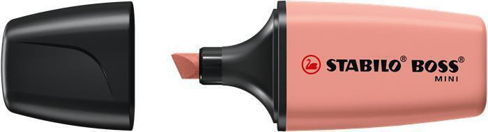 Zvýrazňovač "Boss Mini Nature vibes", sienna - červeno hnědá, 1-4 mm, STABILO 07/175-11