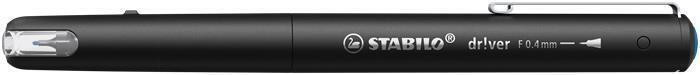 Fineliner "dr!ver", modrá, 0,4 mm, STABILO 1088/41