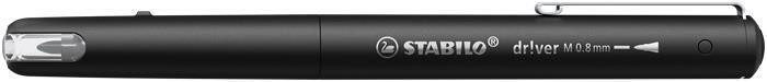 Fix "dr!ver", černá, 0,8 mm, STABILO 1089/46