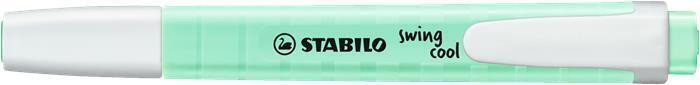 Zvýrazňovač "Swing Cool", pastelová mentolová, 1-4 mm, STABILO