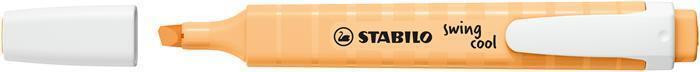 Zvýrazňovač "Swing Cool Pastel", světle oranžová, 1-4 mm, STABILO 275/125-8