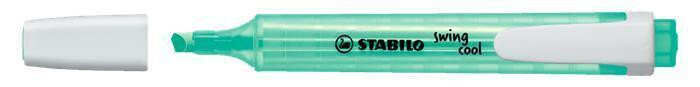 Zvýrazňovač "Swing Cool", tyrkysová, 1-4 mm, STABILO
