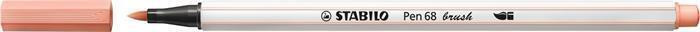 Štětcový fix "Pen 68 brush", béžová, STABILO