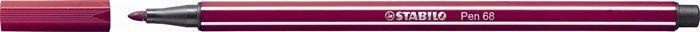 Fix, 1 mm, STABILO "Pen 68", purpurová
