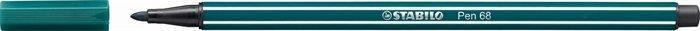 Fix, 1 mm, STABILO "Pen 68", modrozelená
