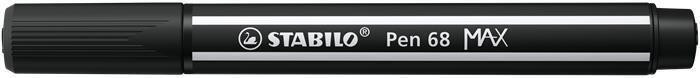 Fix "Pen 68 MAX", černá, 1-5 mm, STABILO 768/46