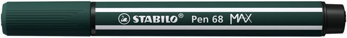 Fix "Pen 68 MAX", tmavě zelená, 1-5 mm, STABILO 768/63