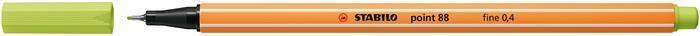 Liner "Point 88", limetová zelená, 0,4 mm, STABILO 88/14