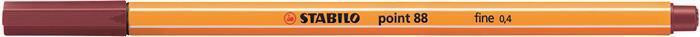 Liner "Point 88", fialová, 0,4 mm, STABILO