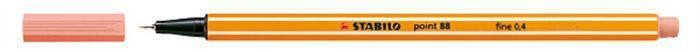 Liner  "Point 88", broskvová, 0,4mm, STABILO