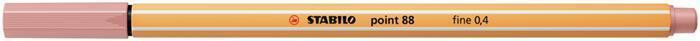 Liner "Point 88", dawn červená, 0,4mm, STABILO 88/28