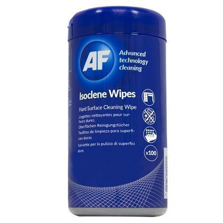 Čisticí ubrousky "Isoclene Wipes", Isopropylalkohol, 100 ks/balení, AF ISW100
