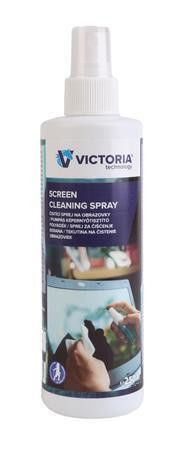 Čistící sprej na obrazovky, antistatický, 250ml, VICTORIA
