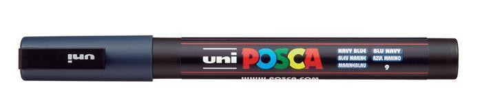 Akrylový popisovač "Posca PC-3M", mořská modrá, 0,9-1,3 mm, UNI 2UPC3MTK