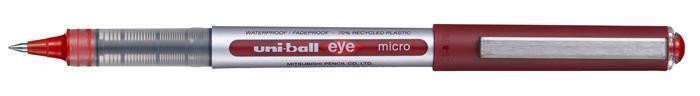 Kuličkové pero "UB-150E Eye Micro Eco", červená, 0,3 mm, UNI 315135000
