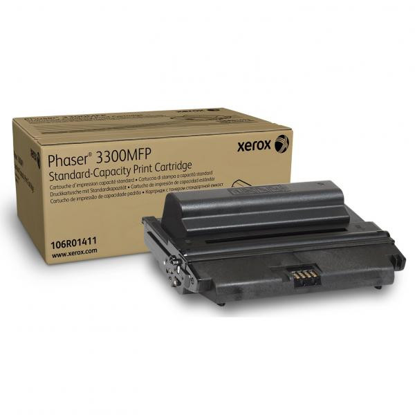 Xerox originální toner 106R01411, black, 4000str.
