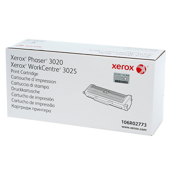 Xerox originální toner 106R02773, black, 1500str.