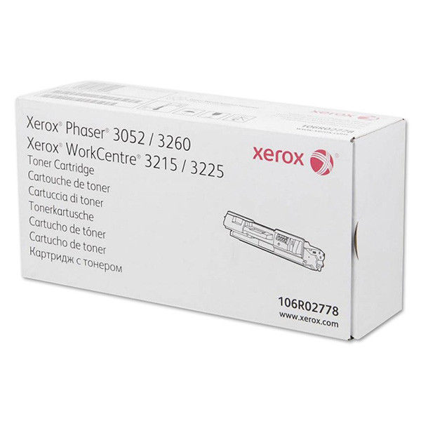 Xerox originální toner 106R02778, black, 3000str.