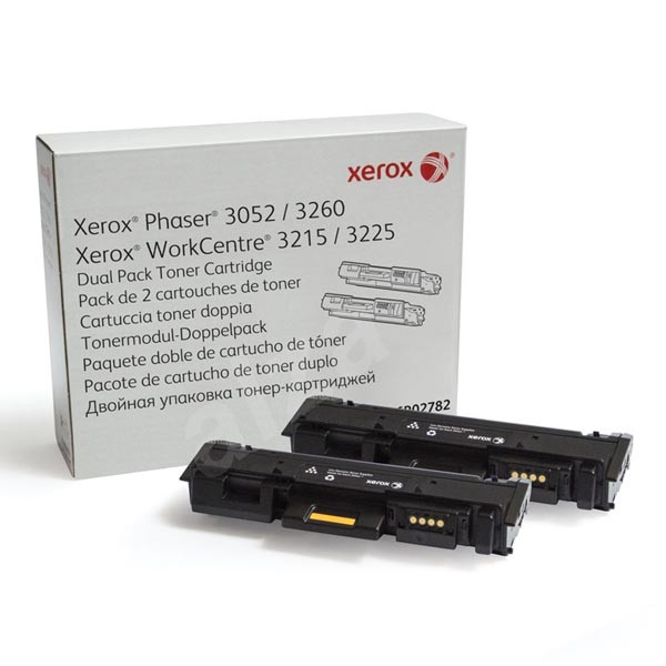 Xerox originální toner 106R02782, black, 6000 (2x3000)str., dual pack