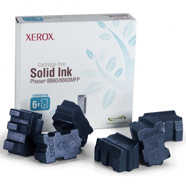 Xerox originální toner 108R00817, cyan, 14000str.