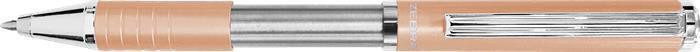 Kuličkové pero "SL-F1", modrá, 0,24 mm, teleskopické, kovové, broskvové tělo, ZEBRA 16374