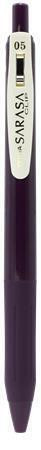 Gelové pero "Sarasa Clip Vintage", tmavě fialová, 0,33 mm, stiskací mechanismus, ZEBRA 69310