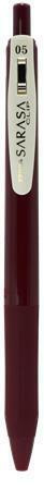 Gelové pero "Sarasa Clip Vintage", tmavě červená, 0,33 mm, stiskací mechanismus, ZEBRA 69313