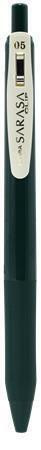 Gelové pero "Sarasa Clip Vintage", tmavě zelená, 0,33 mm, stiskací mechanismus, ZEBRA 69314