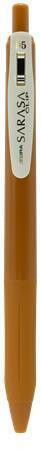 Gelové pero "Sarasa Clip Vintage", velbloudí žlutá, 0,33 mm, stiskací mechanismus, ZEBRA 69319