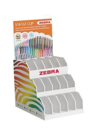 Displej "P15", prázdný, PVC, 17 x 19 x 33 cm, ZEBRA 986