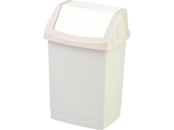 Odpadkový koš "Click-it", savanna, s výklopným víkem, 25 l, CURVER 177784
