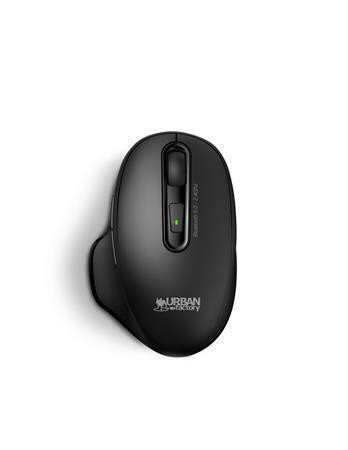 Myš "Onlee Pro Dual", černá, nabíjecí, bezdrátová, optická, USB+BT, URBAN FACTORY BTM10UF