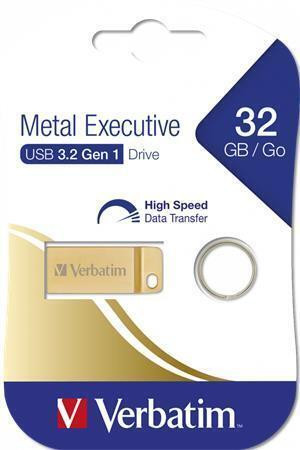 32GB USB flash disk "Executive Metal", USB 3.0, VERBATIM