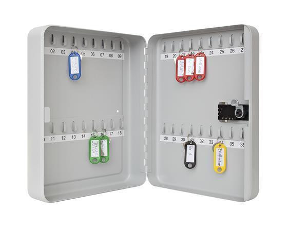 Skříňka na klíče, s číselným kódem, na 36 ks, WEDO